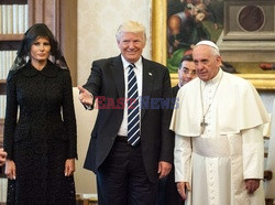 Donald Trump na audiencji u papieża Franciszka