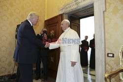 Donald Trump na audiencji u papieża Franciszka