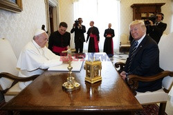 Donald Trump na audiencji u papieża Franciszka