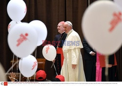 Audiencja dla dzieci z udziałem papieża Franciszka