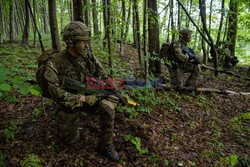 Ćwiczenia wojskowe NATO na Litwie - Eyevine