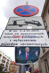 Protestujący sprzed SN gotowi przywitać Trumpa