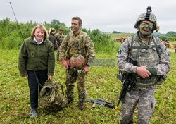 Żołnierze NATO na granicy polsko-litewskiej - Eyevine