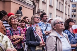 Donald Trump in Poland