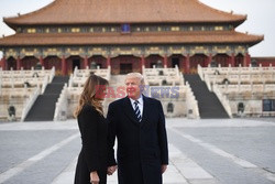 Donald Trump z wizytą w Chinach