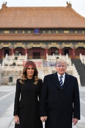 Donald Trump z wizytą w Chinach