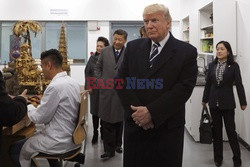 Donald Trump z wizytą w Chinach