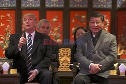 Donald Trump z wizytą w Chinach