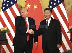 Donald Trump z wizytą w Chinach