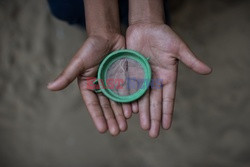 Zabawki dzieci z obozu Cox's Bazar - AFP