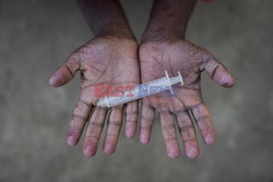 Zabawki dzieci z obozu Cox's Bazar - AFP