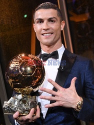 Cristiano Ronaldo otrzymał Złotą Piłkę 2017