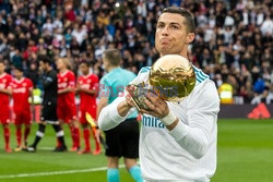 Cristiano Ronaldo otrzymał Złotą Piłkę 2017