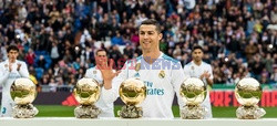 Cristiano Ronaldo otrzymał Złotą Piłkę 2017