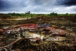 Sierra Leone - kopalnie diamentów - Noor Images