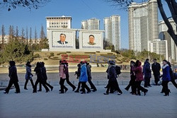 Korea Północna - Pyongyang - Abaca