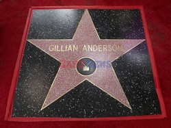 Gillian Anderson otrzymała gwiazdę na Bulwarze Sławy