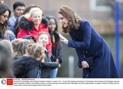 Księżna Cambridge z wizytą w akademii Feltham