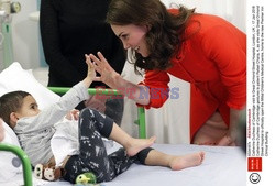 Księżna Cambridge z wizytą w szpitalu Great Ormond