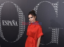 Victoria Beckham na imprezie Vogue w Madrycie