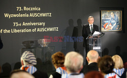 73. rocznica wyzwolenia obozu koncentracyjnego Auschwitz