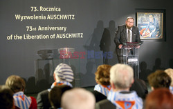 73. rocznica wyzwolenia obozu koncentracyjnego Auschwitz