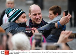 Książę William zapozował do selfie