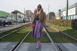 Street fashion na Tygodniu mody w Mediolanie - zima 2018/2019