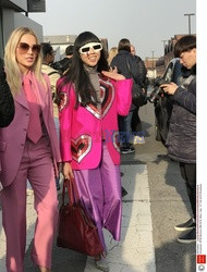 Street fashion na Tygodniu mody w Mediolanie - zima 2018/2019