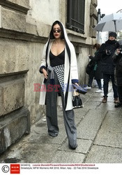 Street fashion na Tygodniu mody w Mediolanie - zima 2018/2019