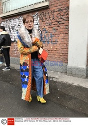 Street fashion na Tygodniu mody w Mediolanie - zima 2018/2019