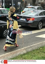 Street fashion na Tygodniu mody w Mediolanie - zima 2018/2019