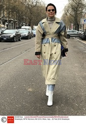 Street fashion na Tygodniu mody w Mediolanie - zima 2018/2019