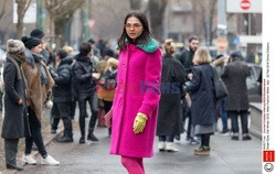 Street fashion na Tygodniu mody w Mediolanie - zima 2018/2019