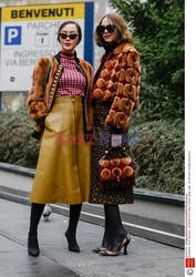 Street fashion na Tygodniu mody w Mediolanie - zima 2018/2019