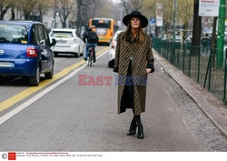 Street fashion na Tygodniu mody w Mediolanie - zima 2018/2019