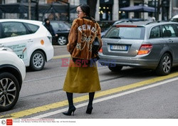 Street fashion na Tygodniu mody w Mediolanie - zima 2018/2019