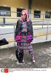 Street fashion na Tygodniu mody w Mediolanie - zima 2018/2019