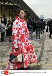 Street fashion na Tygodniu mody w Mediolanie - zima 2018/2019