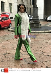 Street fashion na Tygodniu mody w Mediolanie - zima 2018/2019