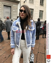 Street fashion na Tygodniu mody w Mediolanie - zima 2018/2019