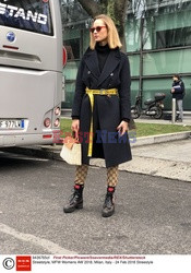 Street fashion na Tygodniu mody w Mediolanie - zima 2018/2019