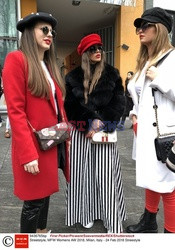 Street fashion na Tygodniu mody w Mediolanie - zima 2018/2019