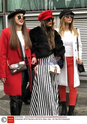 Street fashion na Tygodniu mody w Mediolanie - zima 2018/2019