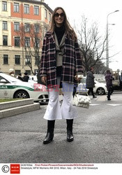 Street fashion na Tygodniu mody w Mediolanie - zima 2018/2019