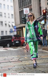 Street fashion na Tygodniu mody w Mediolanie - zima 2018/2019