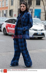 Street fashion na Tygodniu mody w Mediolanie - zima 2018/2019