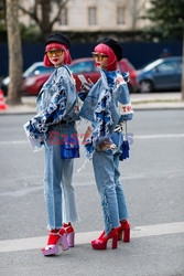 Street fashion na Tygodniu mody w Paryżu - zima 2018/19