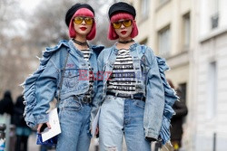 Street fashion na Tygodniu mody w Paryżu - zima 2018/19