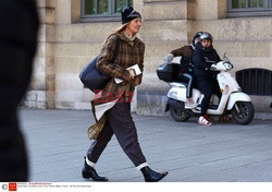 Street fashion na Tygodniu mody w Paryżu - zima 2018/19